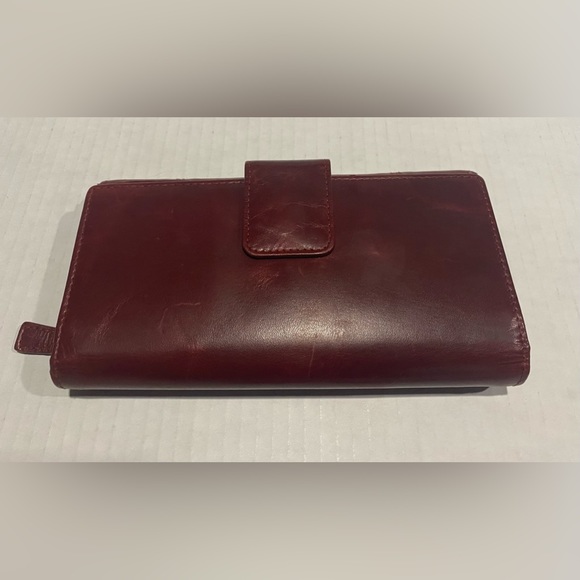 Mancini Casablanca Ladies' RFID Clutch Wallet Cognac - Picture 1 of 4